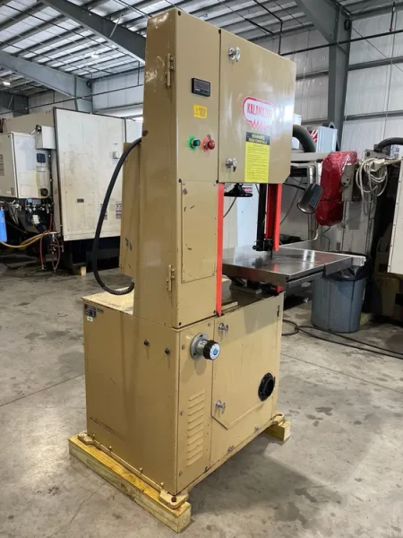 20” KALAMAZOO V-2012F Vertical Band Saw 2007’ #7074