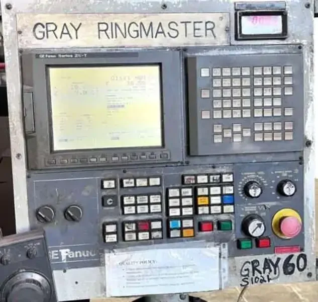 Gray Ringmaster 60″ CNC Vertical Boring Mill – VTL