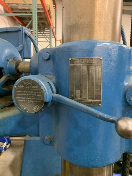 3′ Cincinnati Bickford Radial Drill