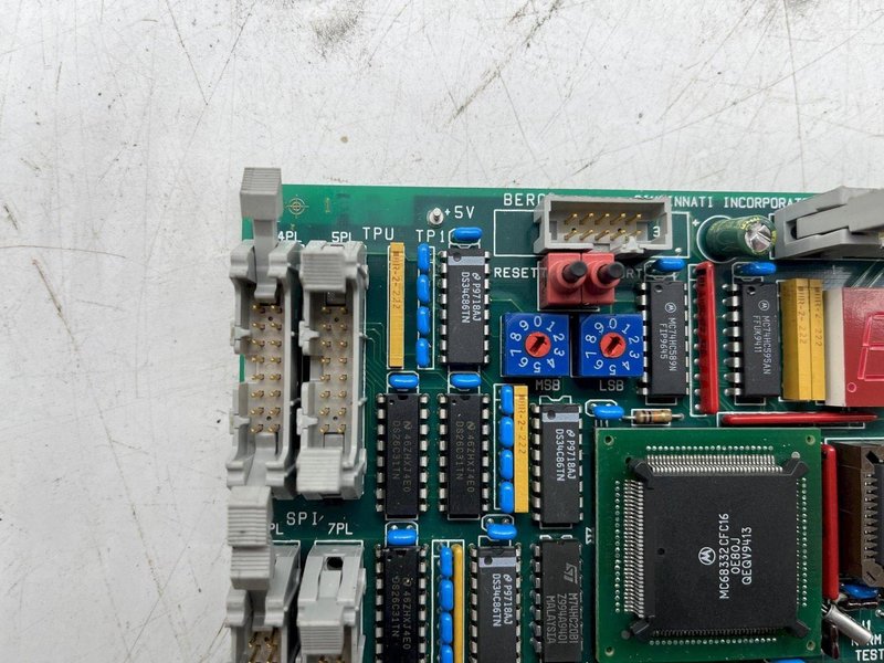 PCB 829619 REV D CINCINNATI INC ASSY 829620 REV E STOCK #16086