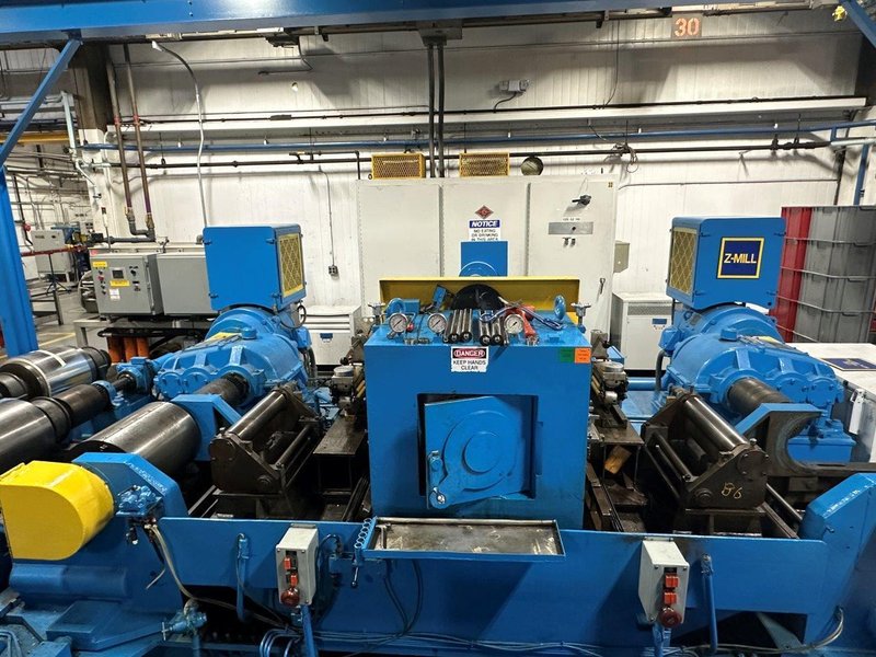 15&quot; ZR16-15 WATERBURY FARREL SENDZIMIR 12 HIGH REVERSING ROLLING MILL Stock # 14279