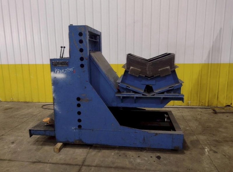 20,000 LB X 48" DELTEC HYDRAULIC SELF CONTAINED COIL CAR W/ELEVATION. STOCK # 0537126