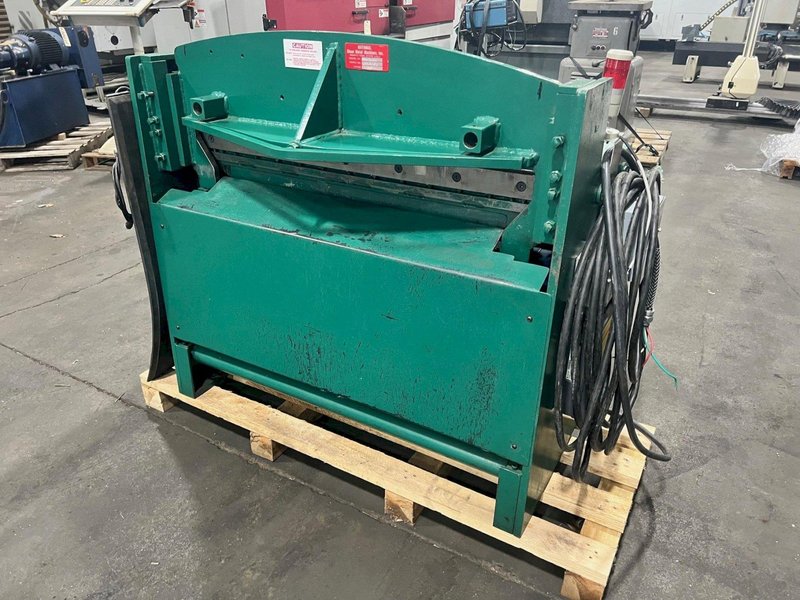 USED NATIONAL MODEL NH-3612 HYDRAULIC SHEAR 36&quot; X 12 GAUGE, Stock# 11166, Year: 2018