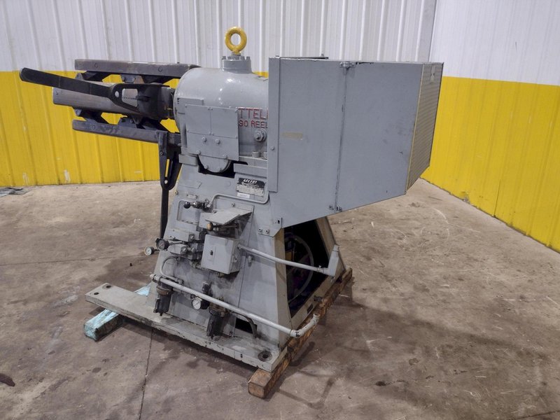 10,000 LBS X 24" LITTELL MODEL #9030 AUTOMATIC CENTERING COIL REEL: YOBRO #25440