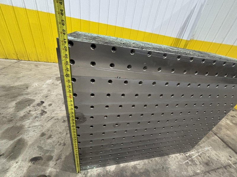 49.5" X 41.25" X 19" DRILLED AND TAPPED ANGLE PLATE EXTENSION: STOCK #22134