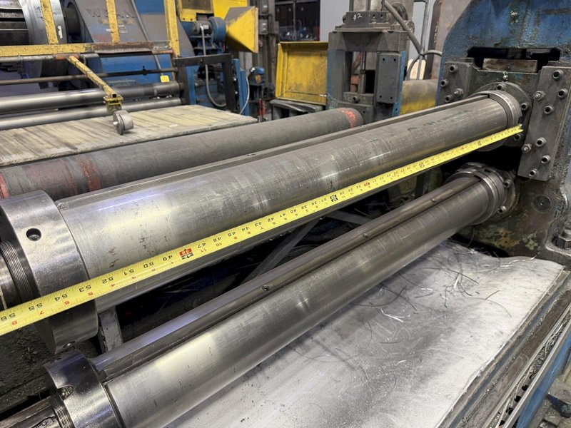 48" X 6" WEAN MOTORIZED SLITTER HEAD FOR SLITTING LINE: YOBRO #25242
