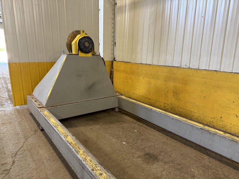 120&quot; SWING X 208&quot; LONG HEADSTOCK &amp; TAILSTOCK POWERED WELDING POSITIONER / PIPE ROLLER: YOBRO #23957
