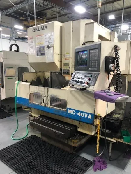1996 OKUMA MC40VA | Machining Centers, Vertical