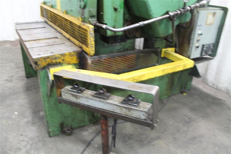 4' X 5/8' BIGWOOD MODEL #0S7 POWER SQUARING SHEAR: STOCK #61893