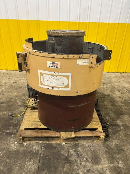 ROSEMONT MODEL #RF8-2.5W VIBRATORY DEBURRING MACHINE: YOBRO #24484