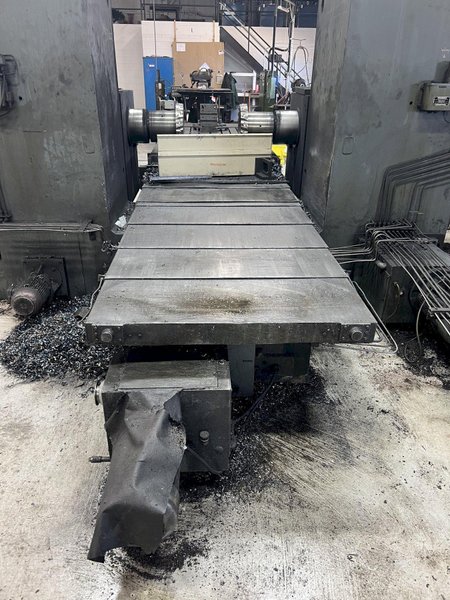 50 HP FRITZ WERNER  DOUBLE SIDED MODEL #FP7V2 HEAVY DUTY DUPLEX MILL/MILLING MACHINE. STOCK # 0309623