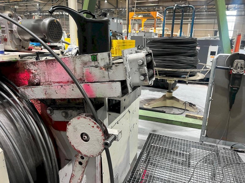 FE Model DTVA Model 4070-44 Inline Wire Drawing Machine