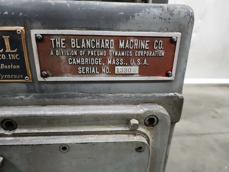 BLANCHARD ROTARY GRINDER  -  22D