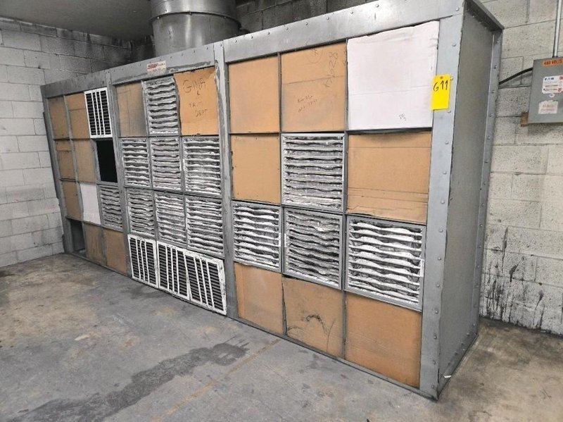 CHAMP SPRAY BOOTH DUST COLLECTOR: YOBRO #24674