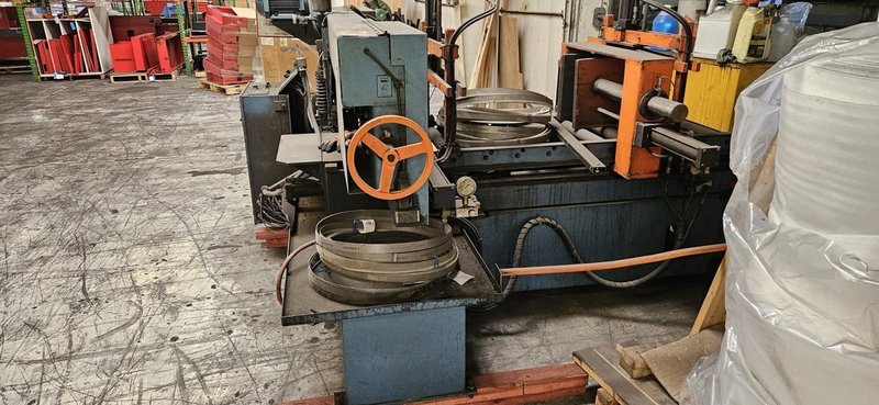 14″ x 20″ DoAll 500SNC Automatic Horizontal Bandsaw, 2008 – Mitering, Bundle Attachment