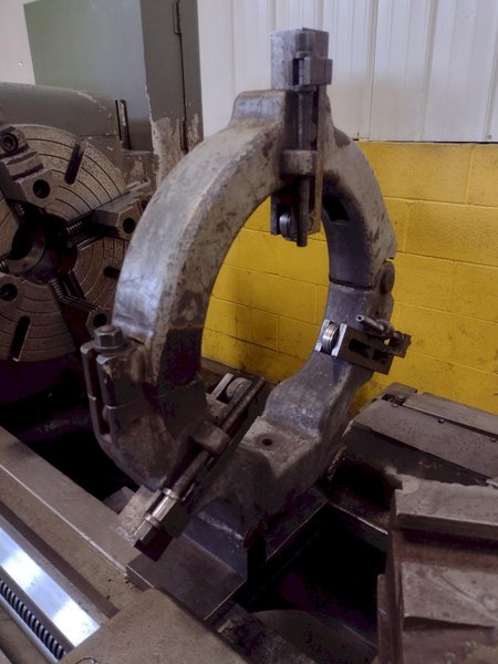 26" x 96" LODGE &amp; SHIPLEY MODEL #RXE 2516 ENGINE LATHE, 2" HOLE: STOCK 17057