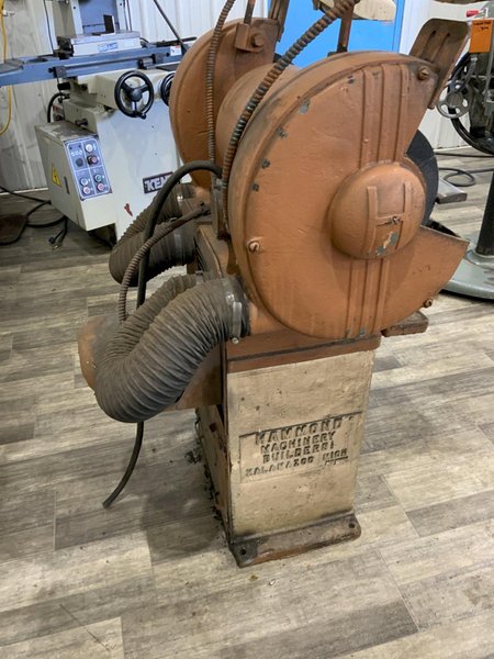 14"X 2-1/2" 3 HP HAMMOND DOUBLE END GRINDER: STOCK #81456