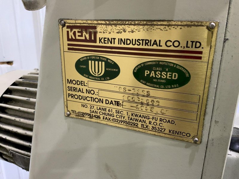 6"X 16" KENT KGS-316S HAND SURFACE GRINDER: STOCK #81438