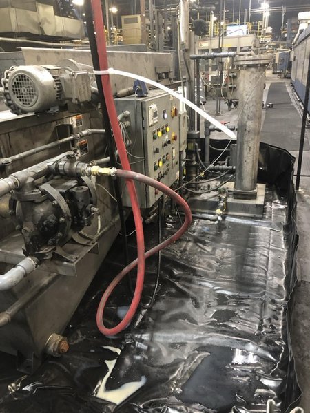 Pan America DAF-25-V Dissolved Air Flotation System with RSS-5 Skid