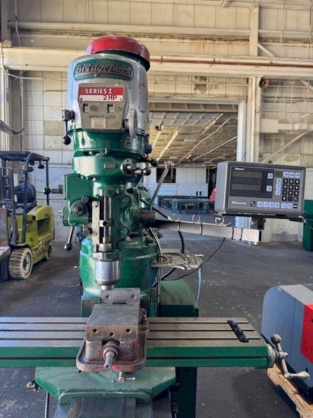 2 HP BRIDGEPORT SERIES 1 VERTICAL MILL. STOCK # 0774925