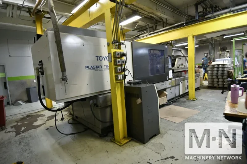 500 TON 80 OZ TOYO MODEL TM-500H2 INJECTION MOLDING MACHINE MFG 2006 (2) AVAILABLE
