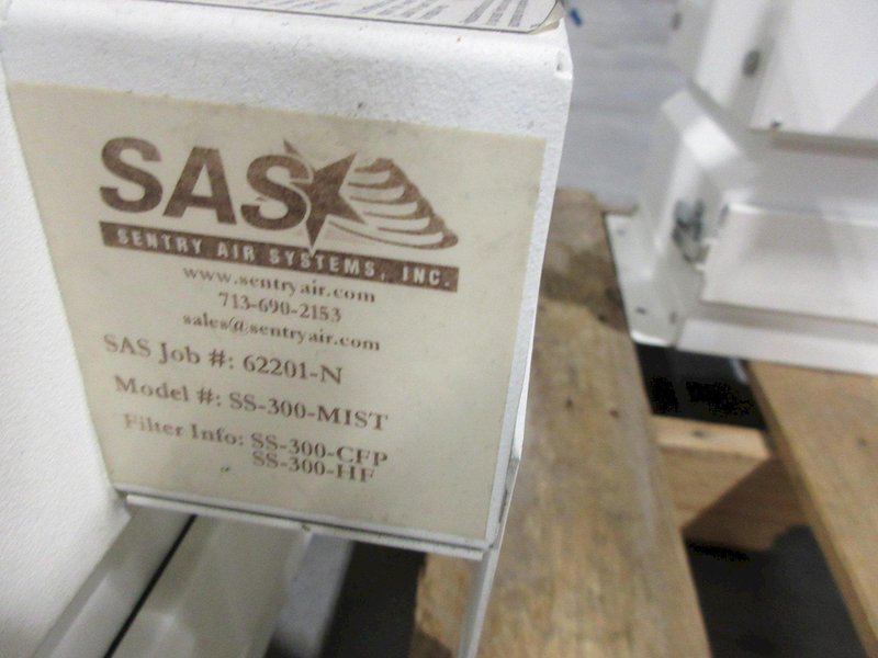 Sentry Air Systems Ss-300-Ws Benchtop Fume Extractor's (3)- Auction Item