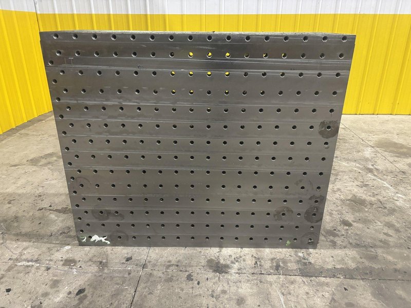 49.5" X 41.25" X 19" DRILLED AND TAPPED ANGLE PLATE EXTENSION: STOCK #22133