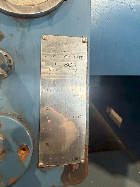 50-TON PH OGF-50 HYDRAULIC C-FRAME PRESS. STOCK #1112325