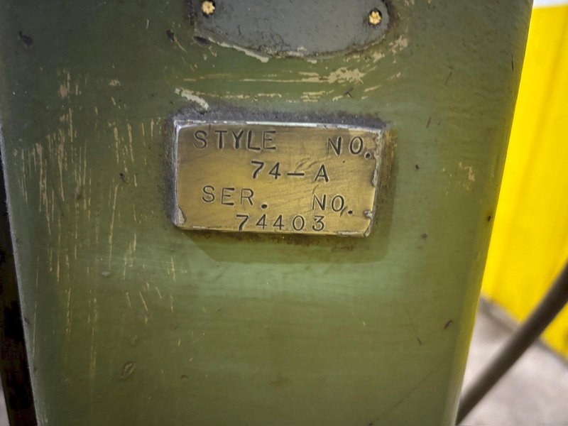 10&quot; X 60&quot; EXCELLO MODEL #74A CENTER LAPPING MACHINE: YOBRO #24354