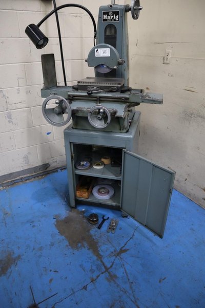 Harig Super 612 Surface Grinder, Hand Feed 6x12&quot; Chuck- Auction Item