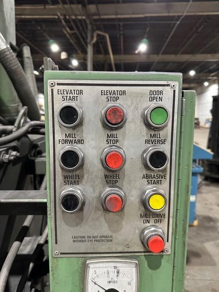 Goff Model 3BB 3 Cu Ft. Rubber Belt Tumble Type Shot Blast Machine