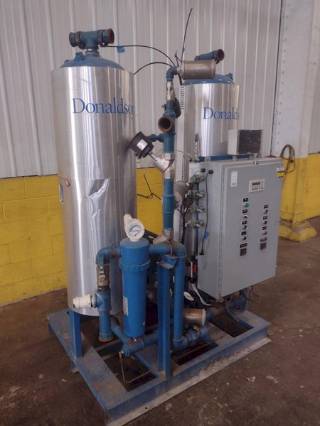 500 SCFM DONALDSON MODEL #AEHD-500 HEATED REGENERATIVE DESICCANT DRYER: STOCK 15154