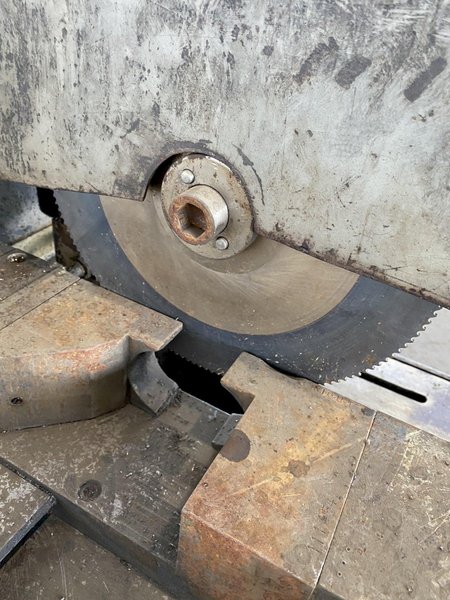 14" MOTCH &amp; MERRYWEATHER MODEL 00-G COLD SAW. STOCK # 0288812