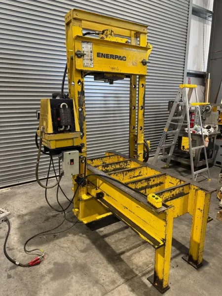 ENERPAC 50 Ton Roll Frame Press 1.5 H.P. USA #7692