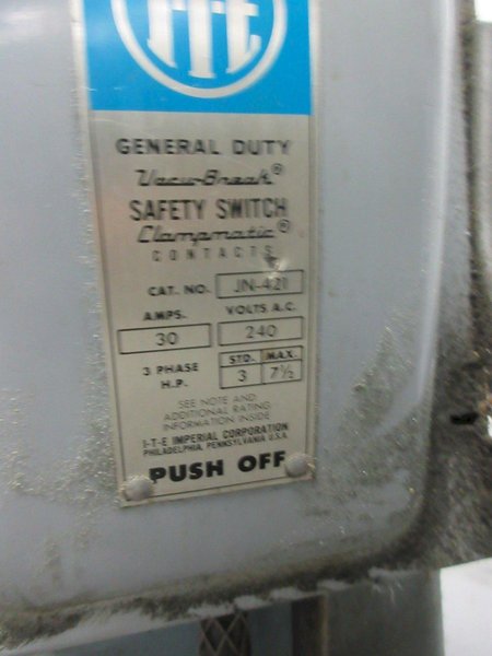 Harig Super 612 Surface Grinder, 6&quot;x12&quot; Walker Permanent Magnetic Chuck, 7&quot; Max Wheel Diameter, 1HP Drive Motor- Auction Item