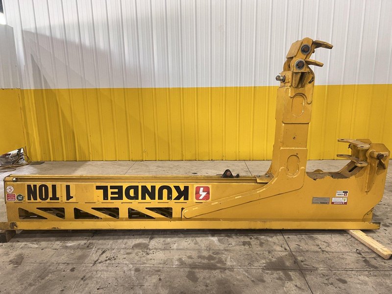 1 TON X 72&quot; KUNDEL 360° FREE STANDING JIB CRANE: STOCK #19512