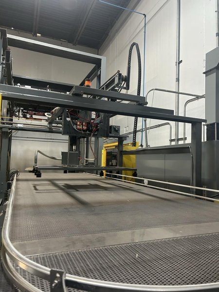 48-Head KHS Rotary Short-Tube Bottle Rinser, Filler, Crowner with Complete Used Bottling Line including Depalletizer, Labeler, Crown Elevator, Case Packer, Case Erector, Carrier Erector, &amp; More, 2013