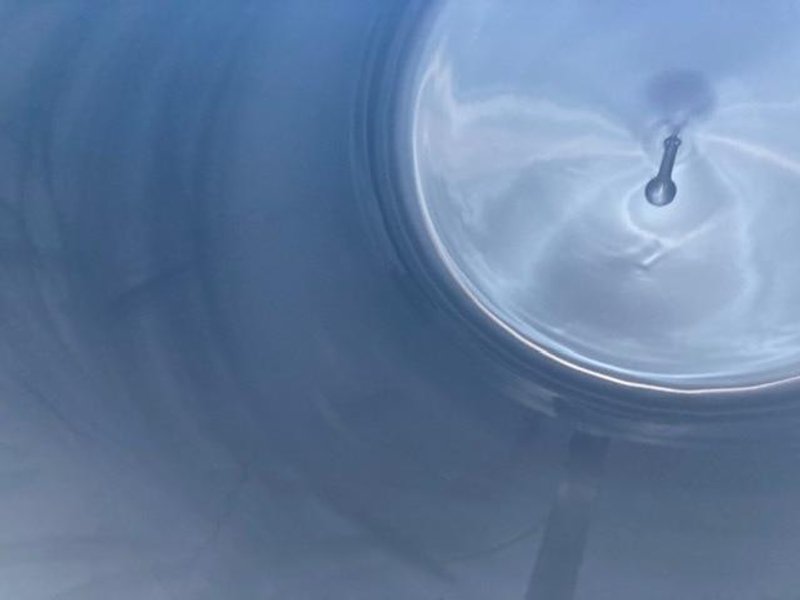 863 Gallon Kaspar- Schulz Stainless Steel Tank, 1989 – CIP