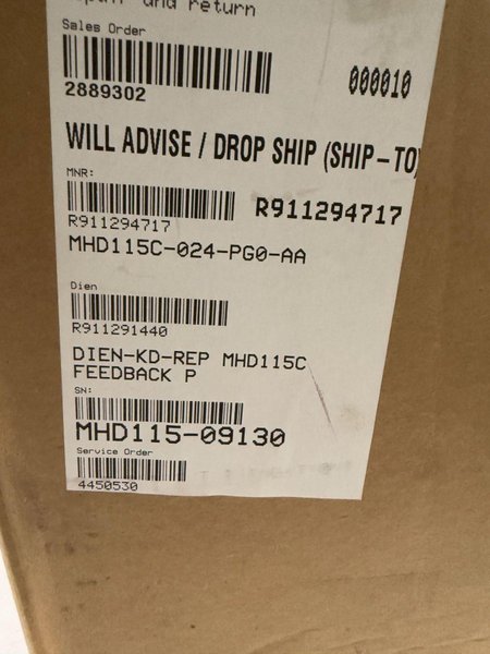 REXROTH MHD115C-024-PG0-AA SERVO MOTOR NEW WITH BOX