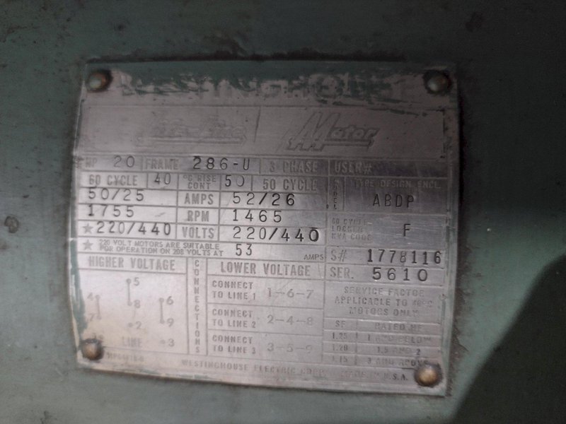 20" X 54" LODGE &amp; SHIPLEY TOOLROOM ENGINE LATHE: YOBRO #24978