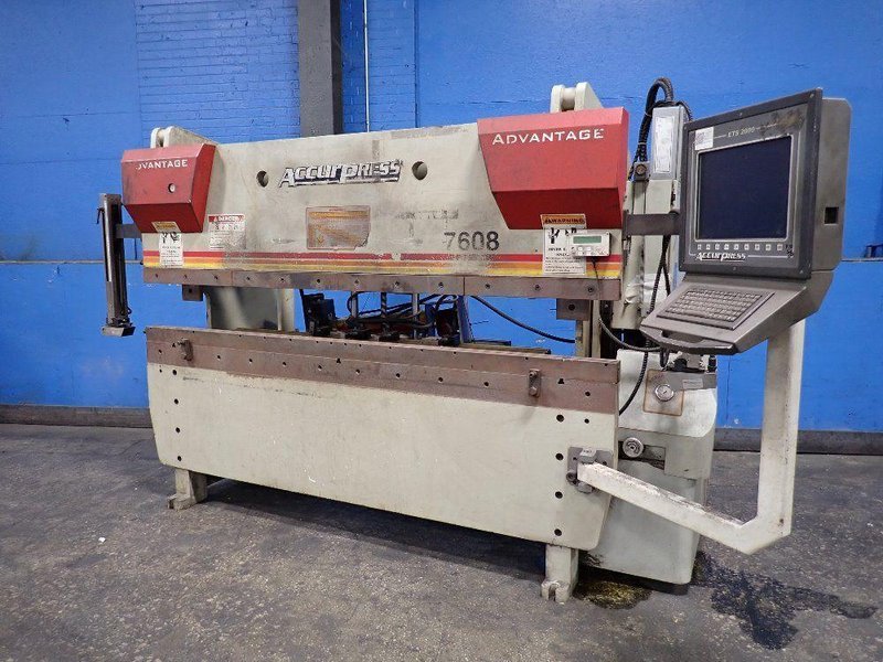 60 TON X  8' ACCURPRESS ADVANTAGE  HYDRAULIC PRESS BRAKE: STOCK #78907