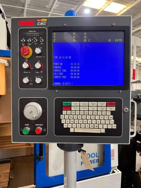 Fadal VMC 4020 HT Vertical Machining Center – Mill