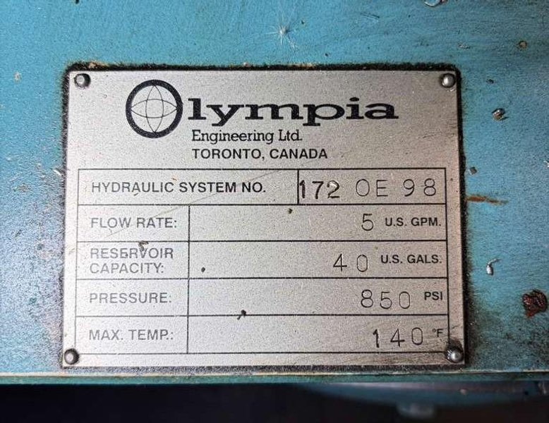 Olympia V60 LS CNC Vertical Turning Center – Live Tool C Axis VTL