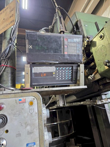 110&quot; DORRIES 3-HEAD VERTICAL TURRET LATHE VTL, 60&quot; PART HEIGHT: YOBRO #23904