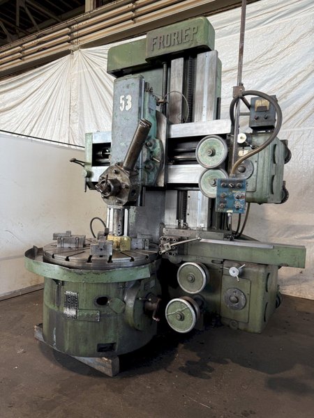 48" FRORIEP 4-JAW VERTICAL TURRET LATHE. STOCK # 0667925