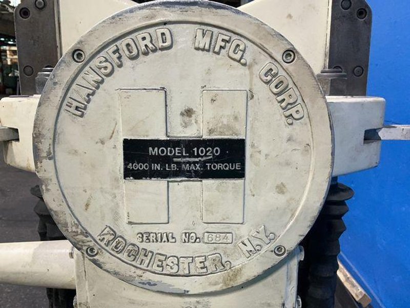 HANSFORD MFG. CORP. 4000 IN. LB. MAX TORQUE DIE HANDLER  -  1020