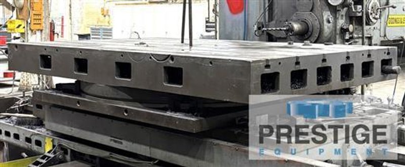 60" x 96" Giddings &amp; Lewis Airlift Rotary Table