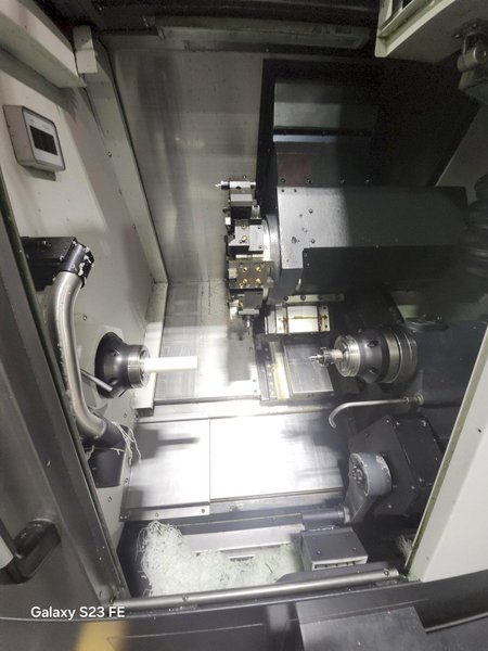 DN Solutions (Doosan) Lynx 2100LSYA CNC Lathe, Live Tooling, Doosan-Fanuc i Series Control, LNS Alpha Series BF, 20 HP, New 2022