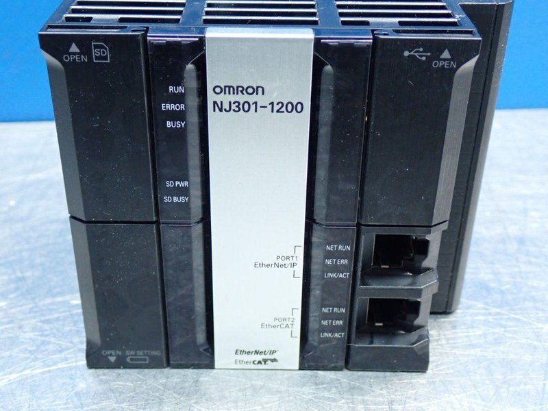 OMRON PROCESSOR CPU  UNIT  -  NJ301-1200