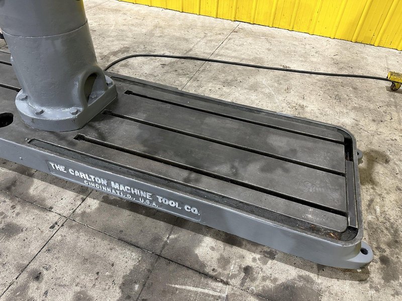 3&#039; X 9&quot; CARLTON MODEL #1A RADIAL ARM DRILL WITH DUAL BASE: STOCK #22001